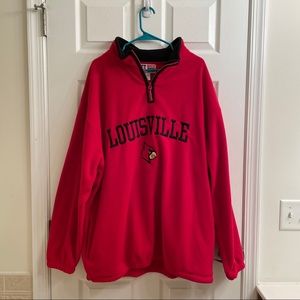 Russell Athletic Louisville Red 3X Fleece
